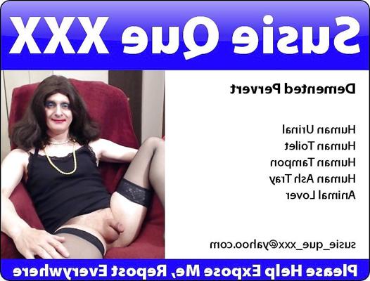 25P Susie Que XXX: Sissy Badges