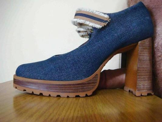 25P Sapato Jeans Dumond Mix