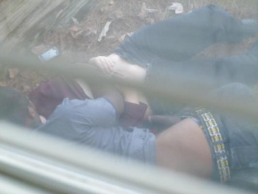 6P Young Interracial Couple Caught
