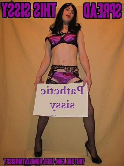 7P Humiliationsissy sissy captioned pics 2