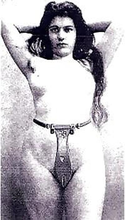 25P Chastity belt for submissives female