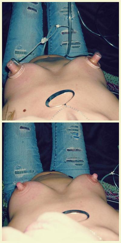 5P Nipple pumping: loving it