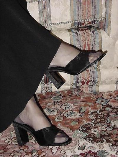 25P Amateur-Damen modellieren Nylons