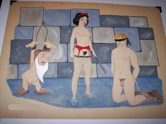 25P Fetish Dominatrix Disney Princesses