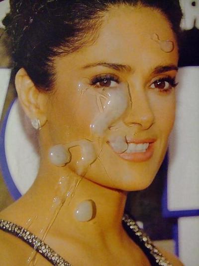 7P BIGflip donne à Salma Hayek une charge de crème épaisse