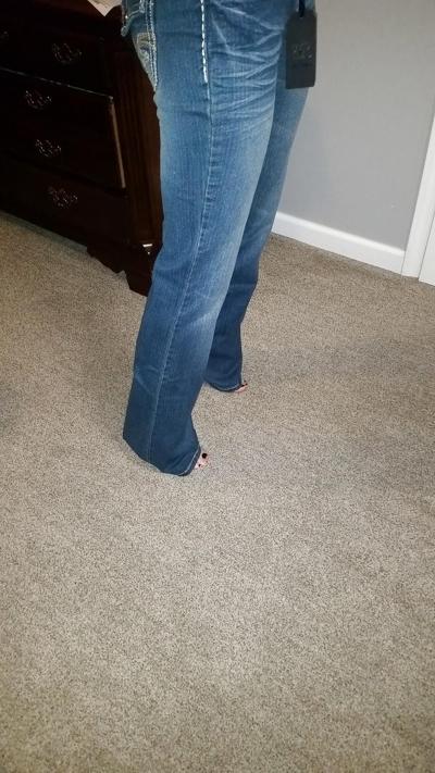 11P Trying on new pants