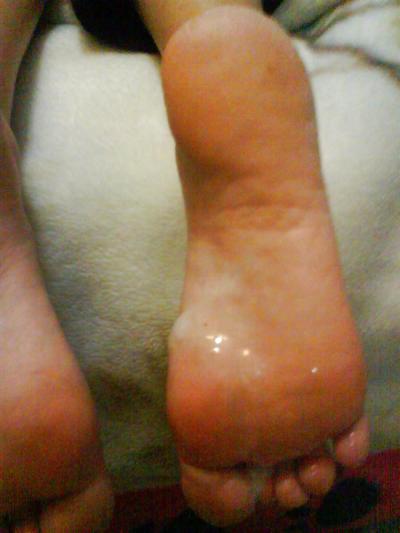 8P Feet,  toes, soles cum my wife