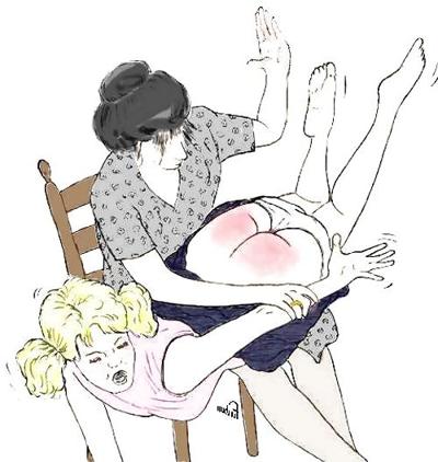 20P Home Spanking (Art Mix)