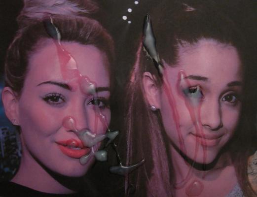 4P Ariana Grande & Hilary Duff Double Facial