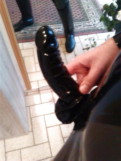 4P My new latex catsuit from latexcrazy