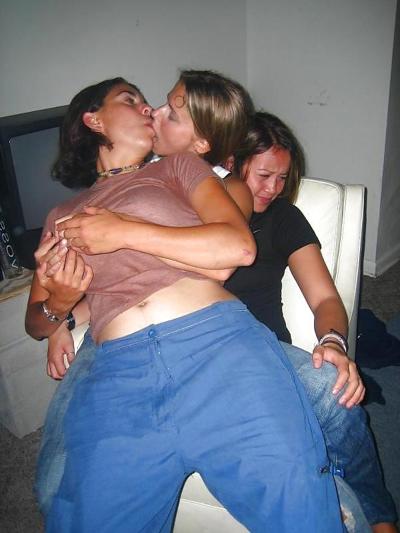 25P College teens amateur lesbian love