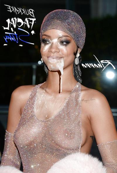 8P Rihanna – Bukkake-Spaß
