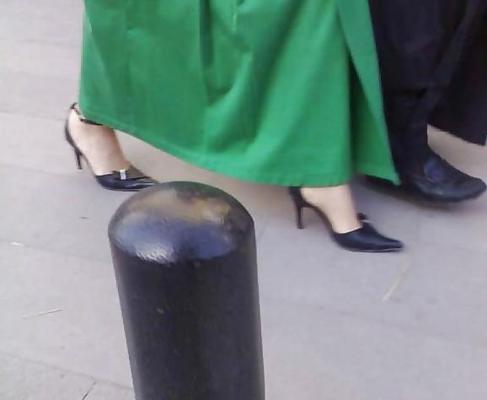 6P Turkish Hijab Feet