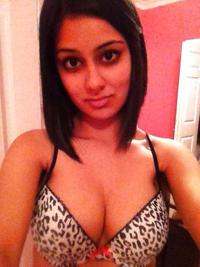 8P Innocent looking NRI desi babe