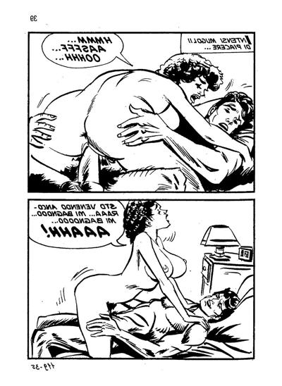 14P 古いイタリアのポルノ漫画 9
