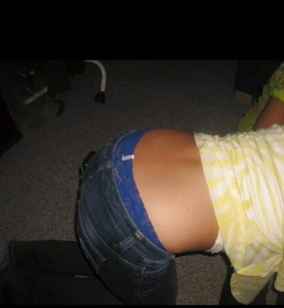6P Amateur thong slips