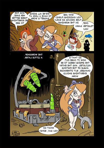 23P Gadget Hackwrench Comic Gaikohulstvo