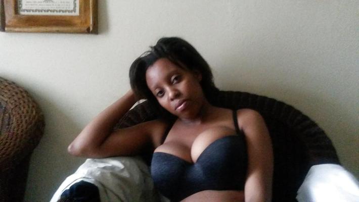 7P Busty African Slut