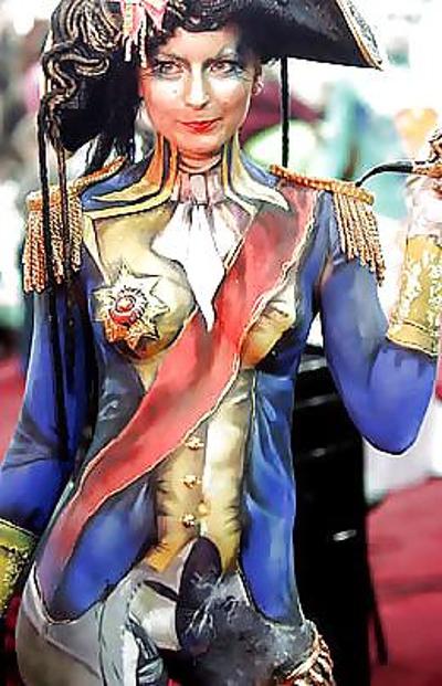 15P Artful Art Of Body Art- Painting #20