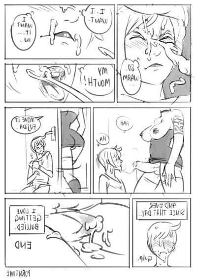 6P Open your mouth(Futa on Male)