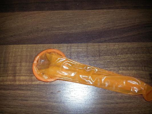 7P Used condom