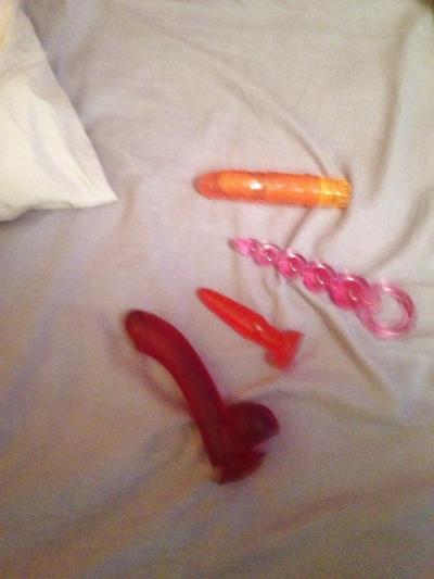 8P Gf's toys and panties 