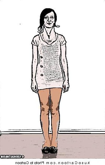 25P 漫画の足