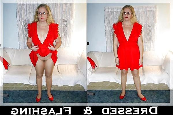 11P Penelope dressed & Flashing part 4