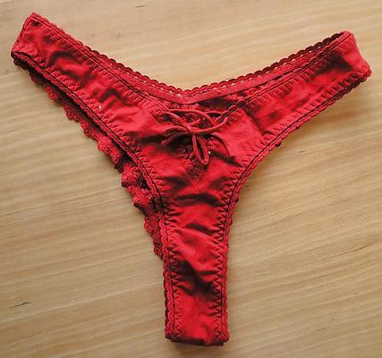 18P Panties from a friend - red
