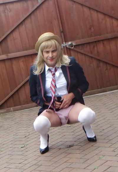 14P School girl julie