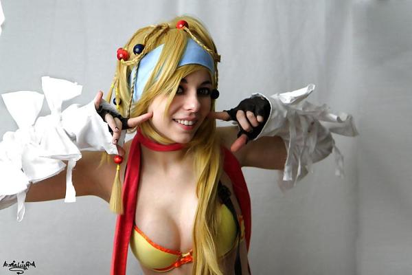 18P Cospay Hottie Ryuu - Rikku Final Fantasy series