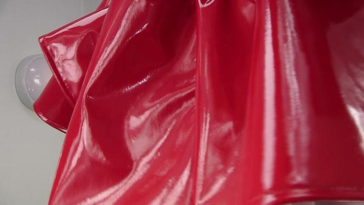 6P New slutty PVC skater skirt.