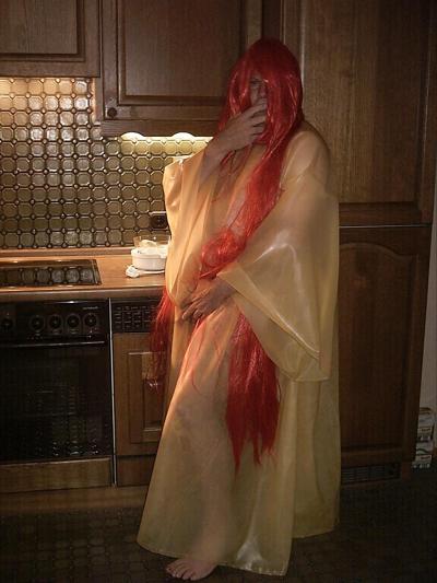 4P Ich in mein Transparenten Latex Fummel 