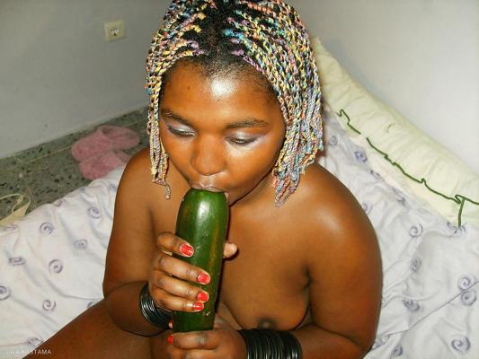 25P Hairy black teen