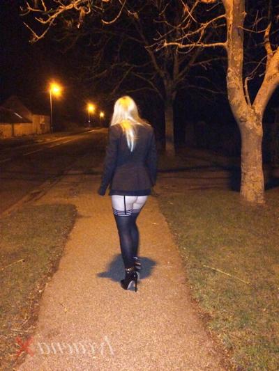 11P Flashing, micro skirts, stockings 