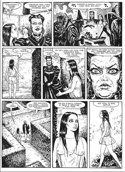 21P A dark horny dom and sub comic