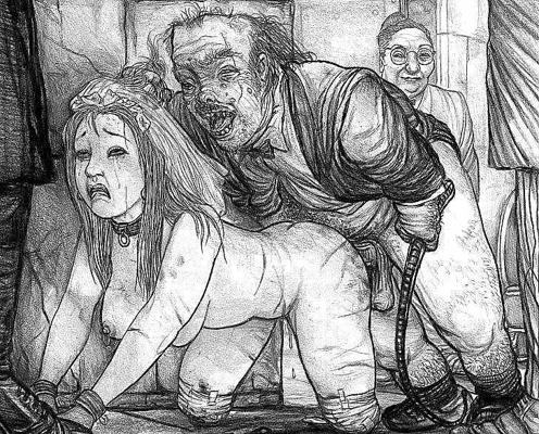 16P Desenhos BDSM desagradáveis