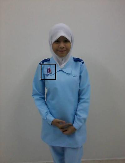 7P Malay- tudung kolej nurse