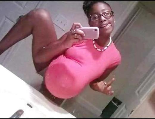 4P BABYMAMA, ADOLESCENTE ENCEINTE NOIRE SEXY