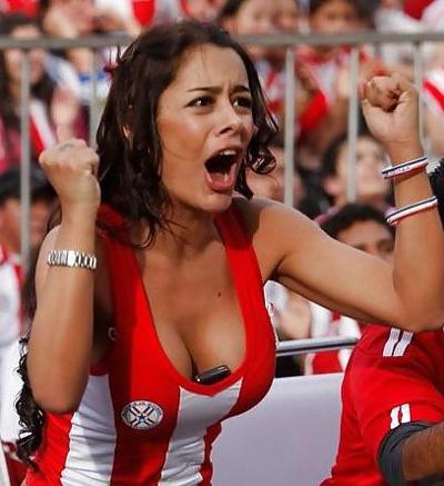 6P Hot football girls