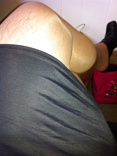 6P My wife's black slip