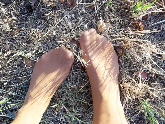 8P Pantyhose Outdoors