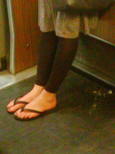 11P Just feet. Female feet.