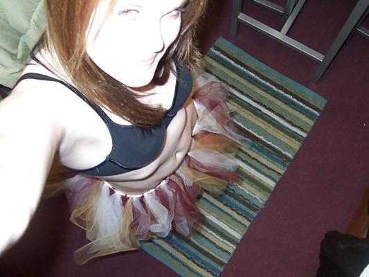 24P Cute Hairy Teen Selfpics