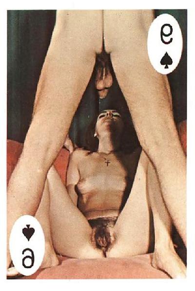25P Cartes à jouer vintage