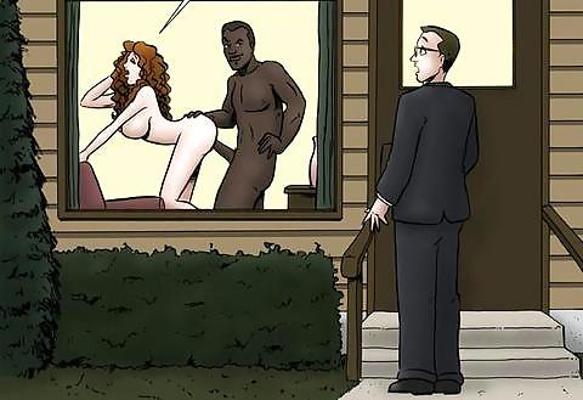 25P Mostly Interracial Cuckold