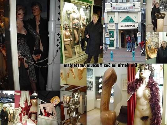 4P Mit Oma Regina im Sexmuseum Amsterdam