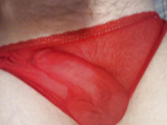 5P Red Panty Cum 