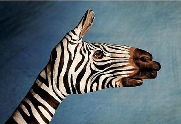 25P BODY PAINT ART