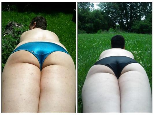 5P Spaß im Freien mit der Herrin haben, die dazu gebracht wurde, mein Höschen zu zeigen